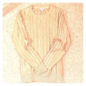 Cable knit Sweater cotton